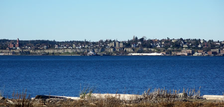 Port Townsend from Fort Flagler